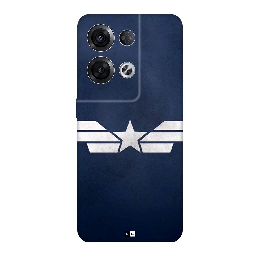 American Shield Back Case for Oppo Reno8 Pro 5G