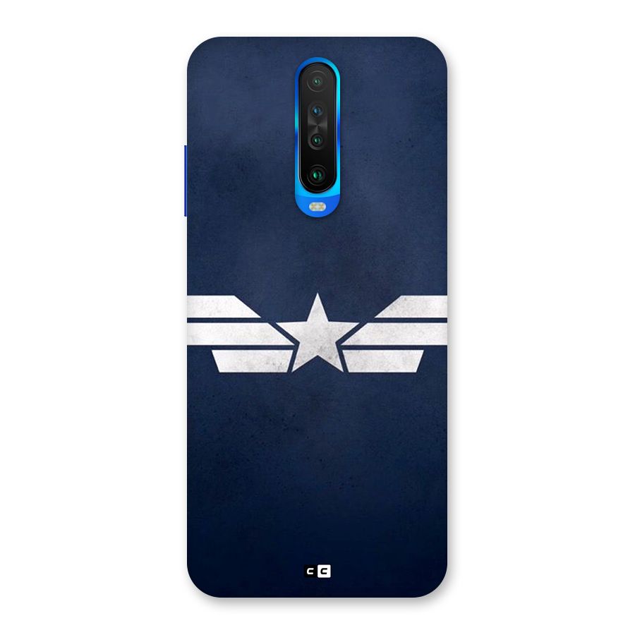American Shield Back Case for Poco X2