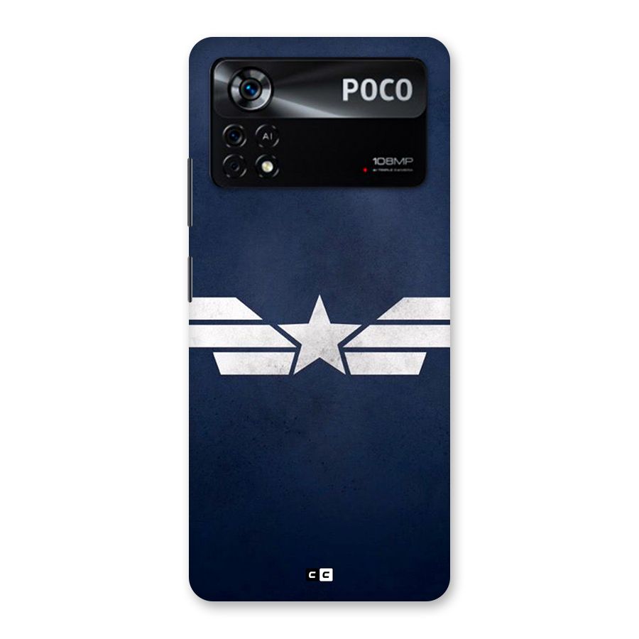 American Shield Back Case for Poco X4 Pro 5G