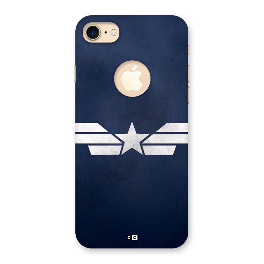 American Shield Back Case for iPhone 7 Logo Cut
