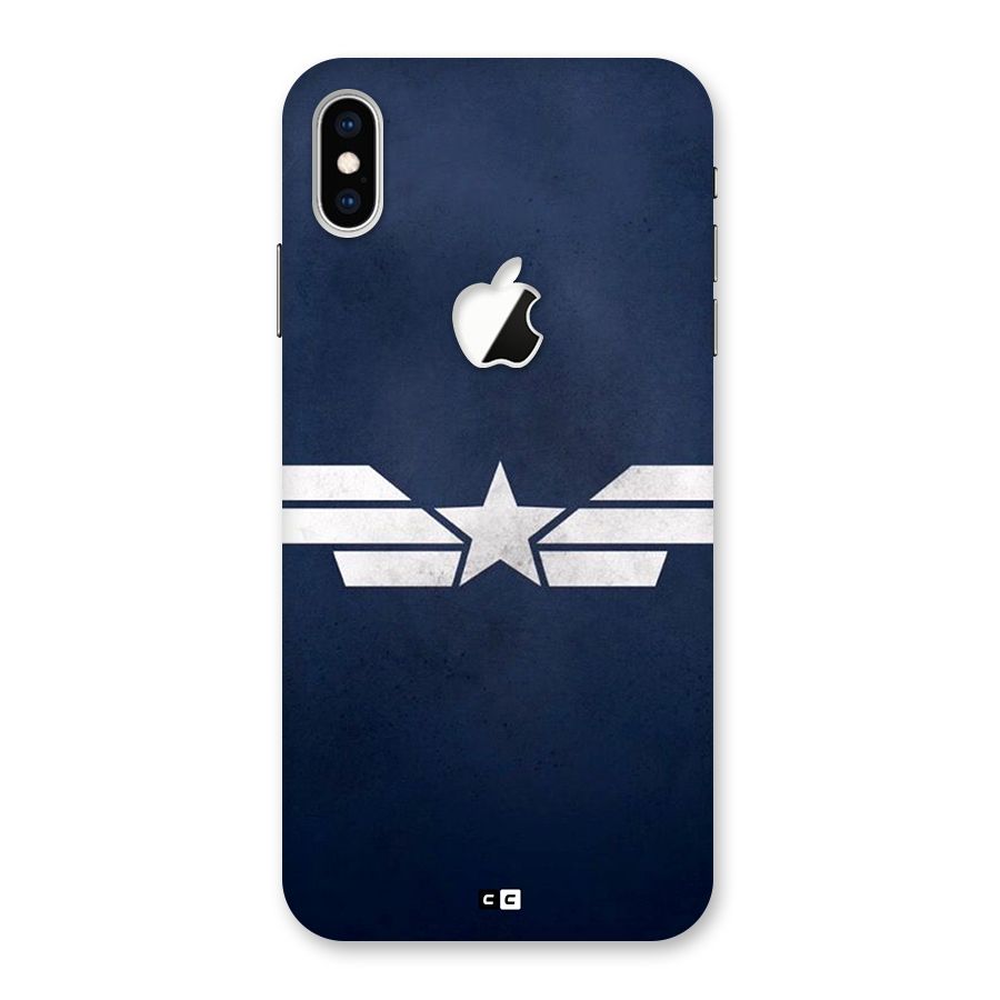American Shield Back Case for iPhone XS Max Apple Cut