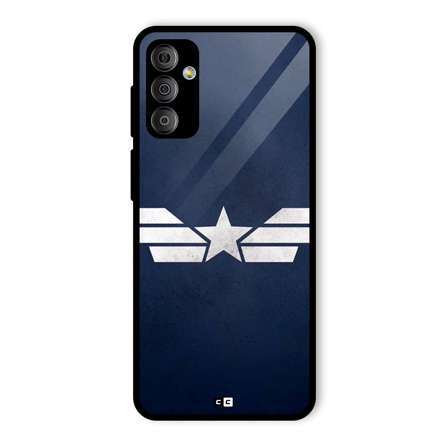 American Shield Glass Back Case for Galaxy F23