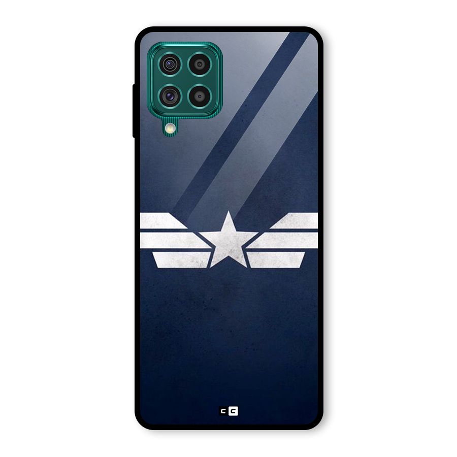 American Shield Glass Back Case for Galaxy F62