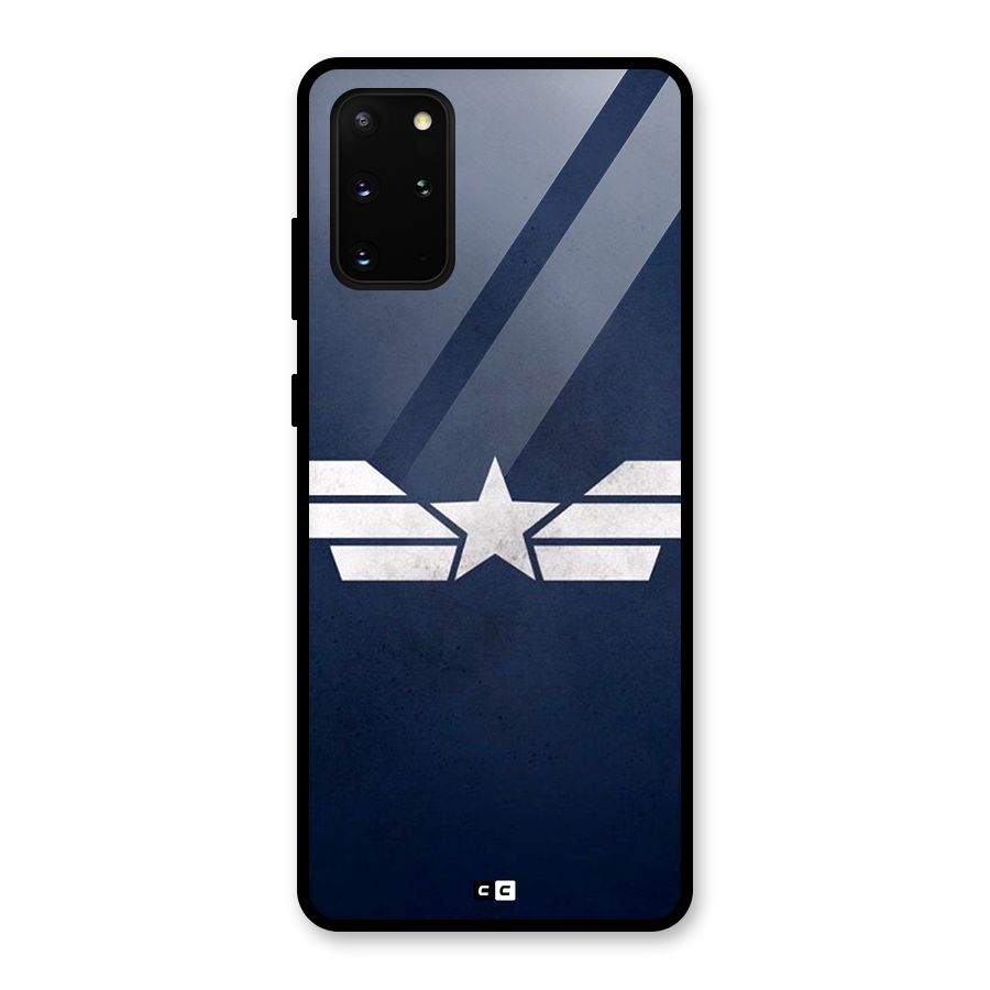 American Shield Glass Back Case for Galaxy S20 Plus