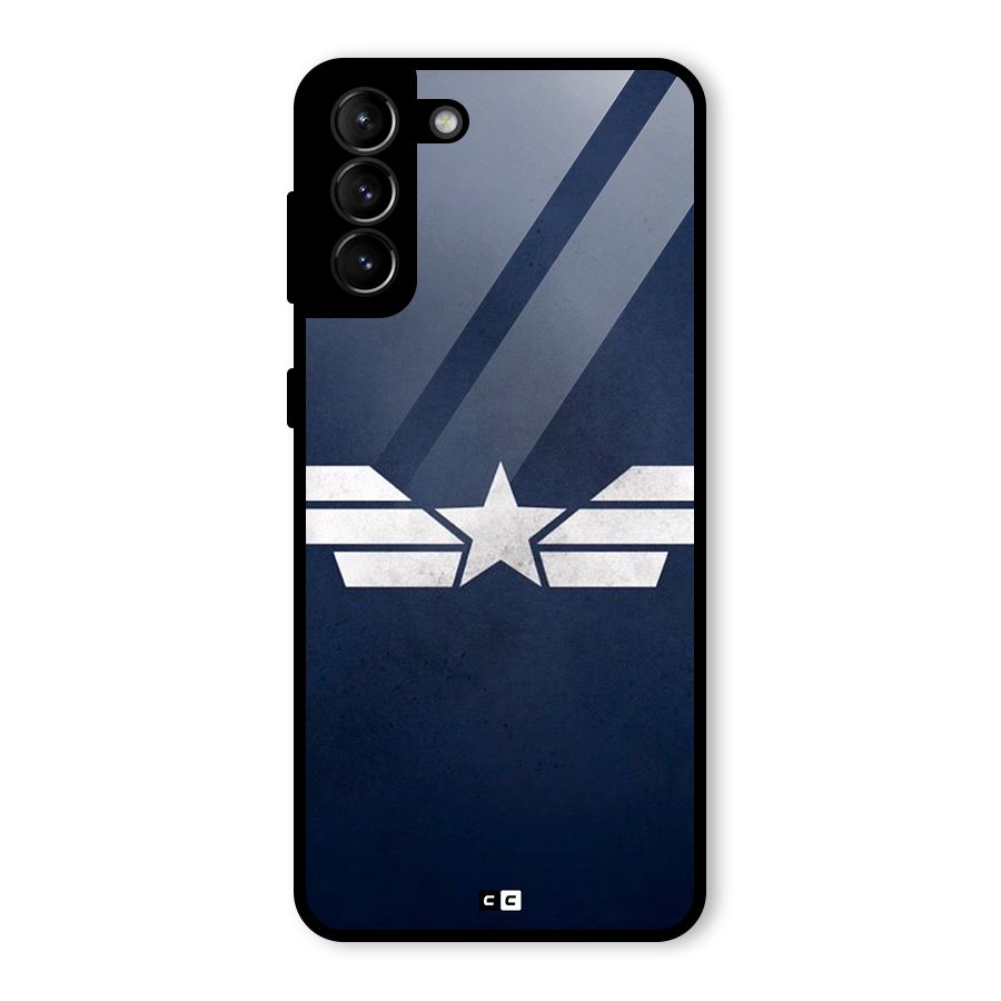 American Shield Glass Back Case for Galaxy S21 Plus
