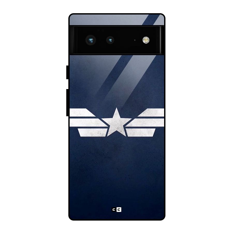 American Shield Glass Back Case for Google Pixel 6