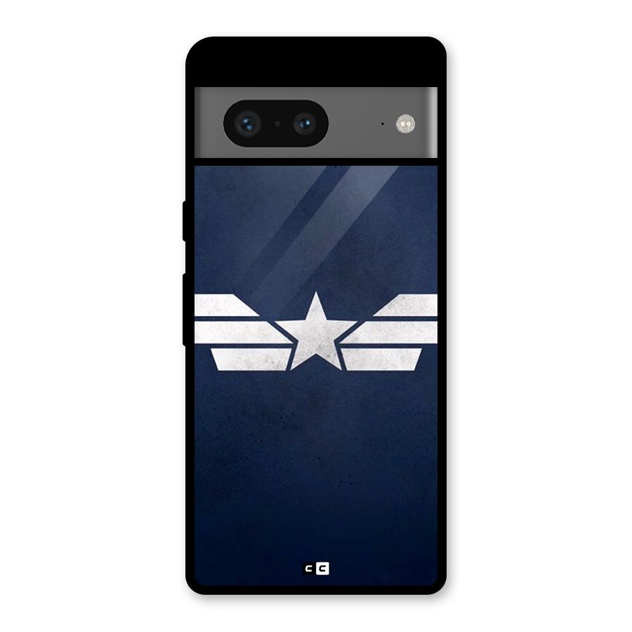 American Shield Glass Back Case for Google Pixel 7