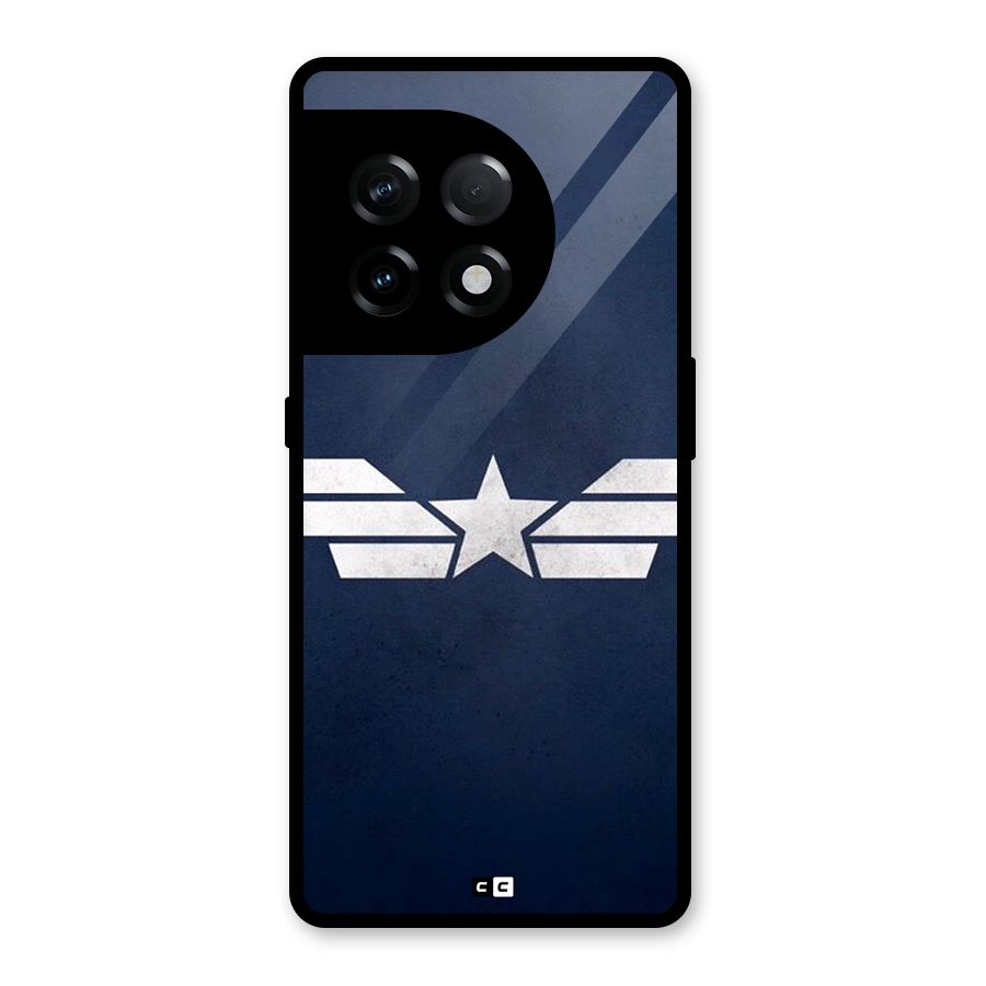 American Shield Glass Back Case for OnePlus 11R
