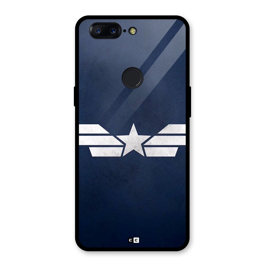 American Shield Glass Back Case for OnePlus 5T
