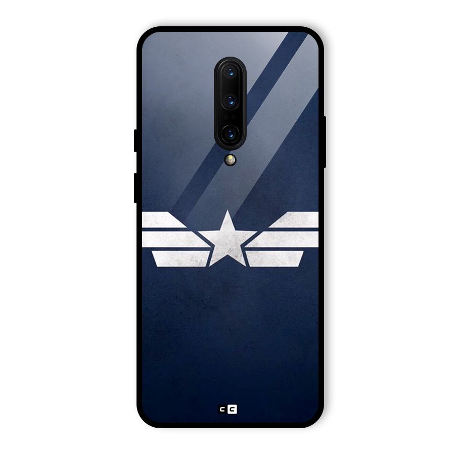 American Shield Glass Back Case for OnePlus 7 Pro