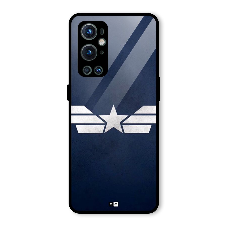 American Shield Glass Back Case for OnePlus 9 Pro