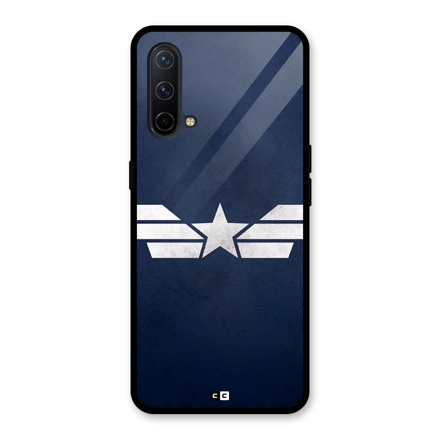 American Shield Glass Back Case for OnePlus Nord CE 5G