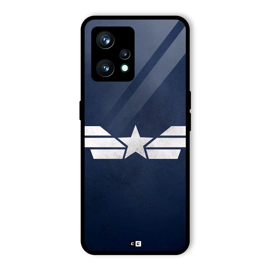 American Shield Glass Back Case for Realme 9 Pro Plus 5G