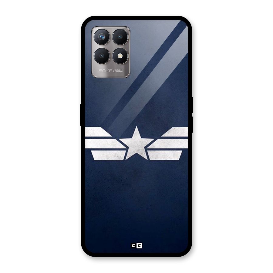 American Shield Glass Back Case for Realme Narzo 50