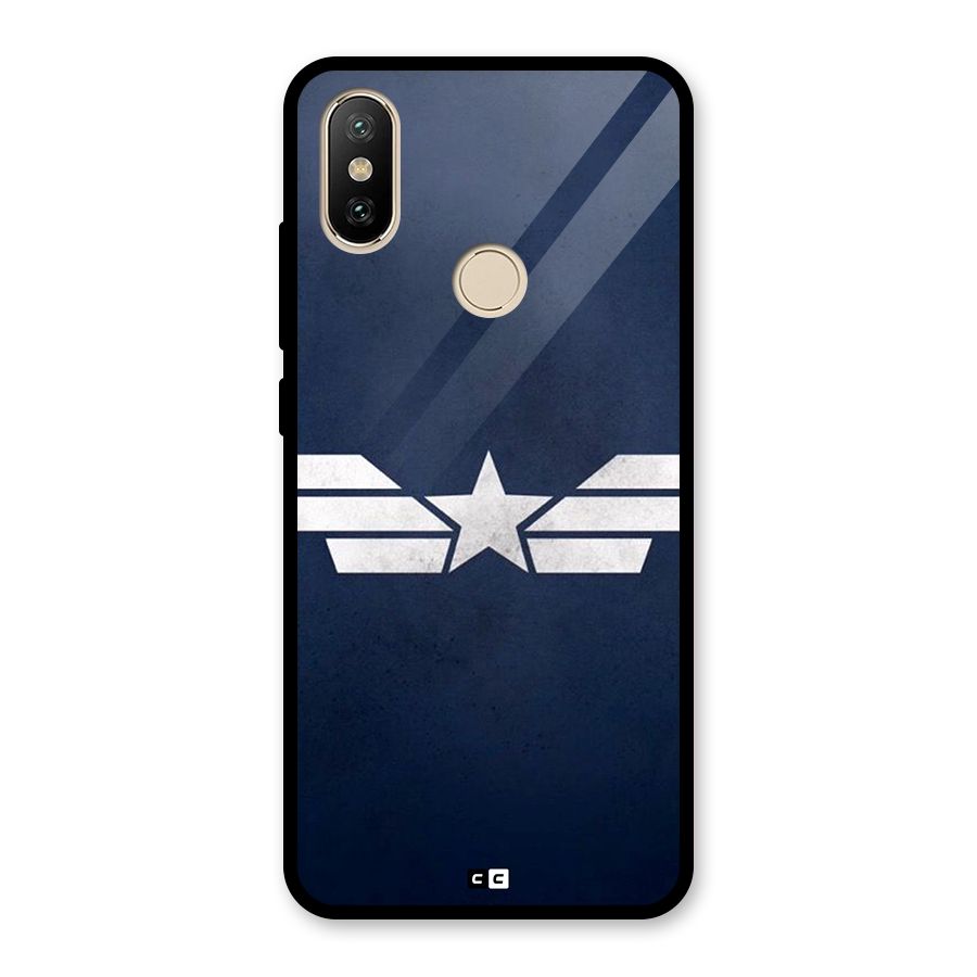 American Shield Glass Back Case for Redmi A2