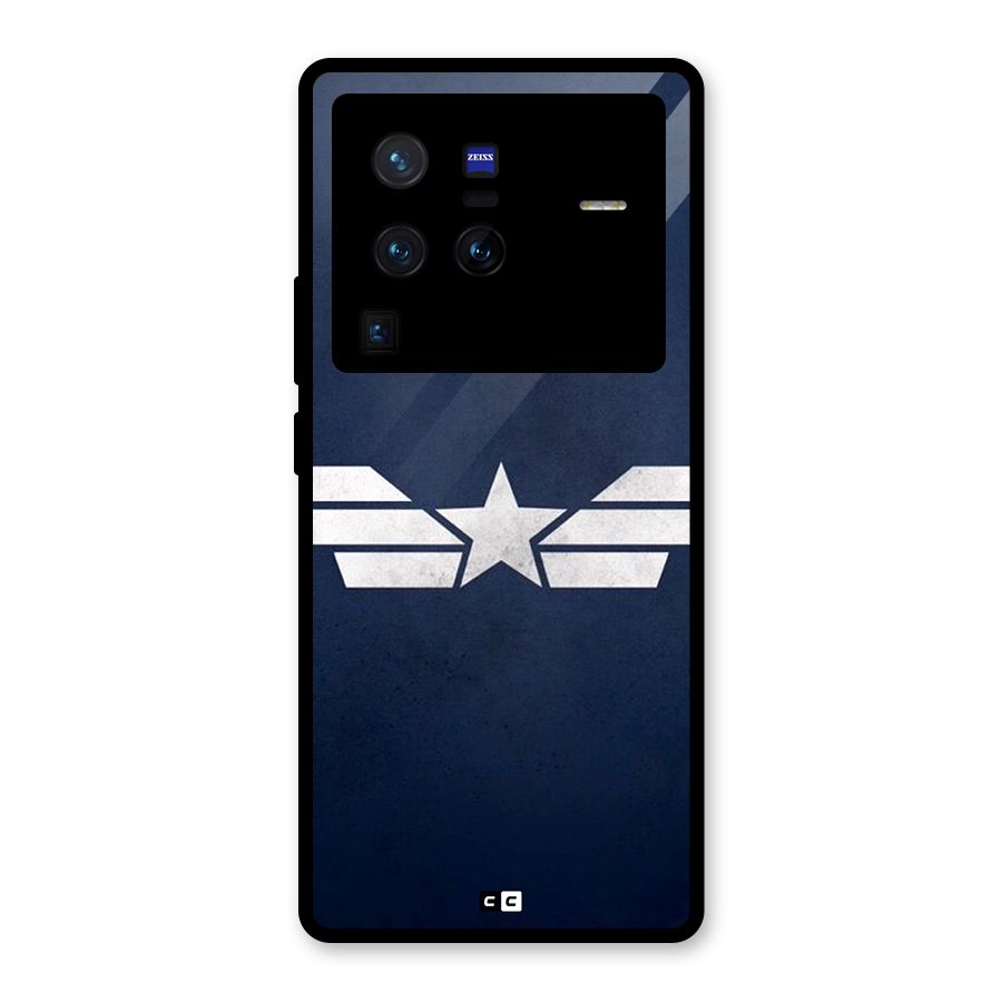 American Shield Glass Back Case for Vivo X80 Pro