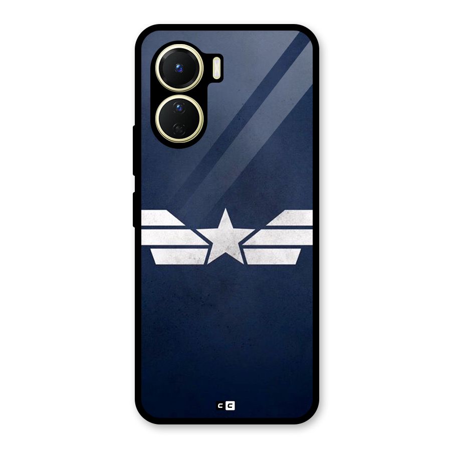 American Shield Glass Back Case for Vivo Y16