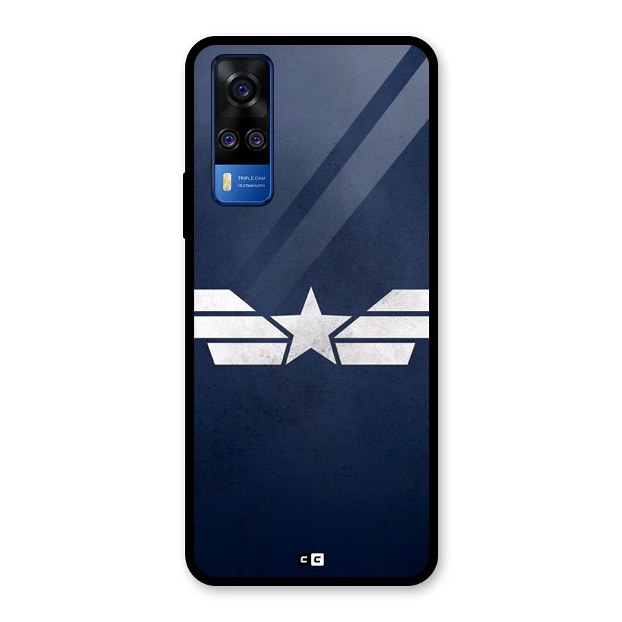 American Shield Glass Back Case for Vivo Y31