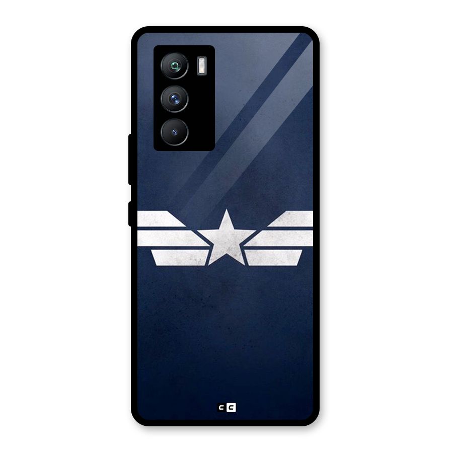 American Shield Glass Back Case for Vivo iQOO 9 SE