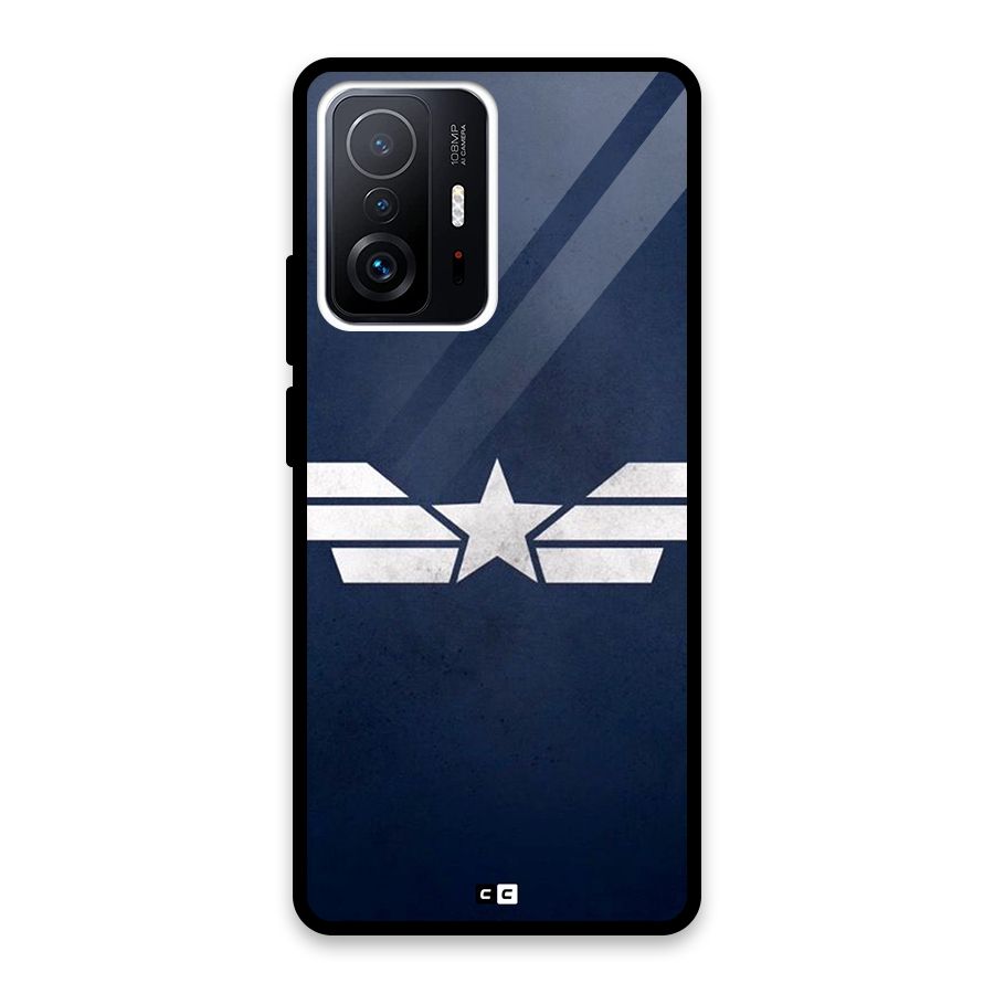 American Shield Glass Back Case for Xiaomi 11T Pro