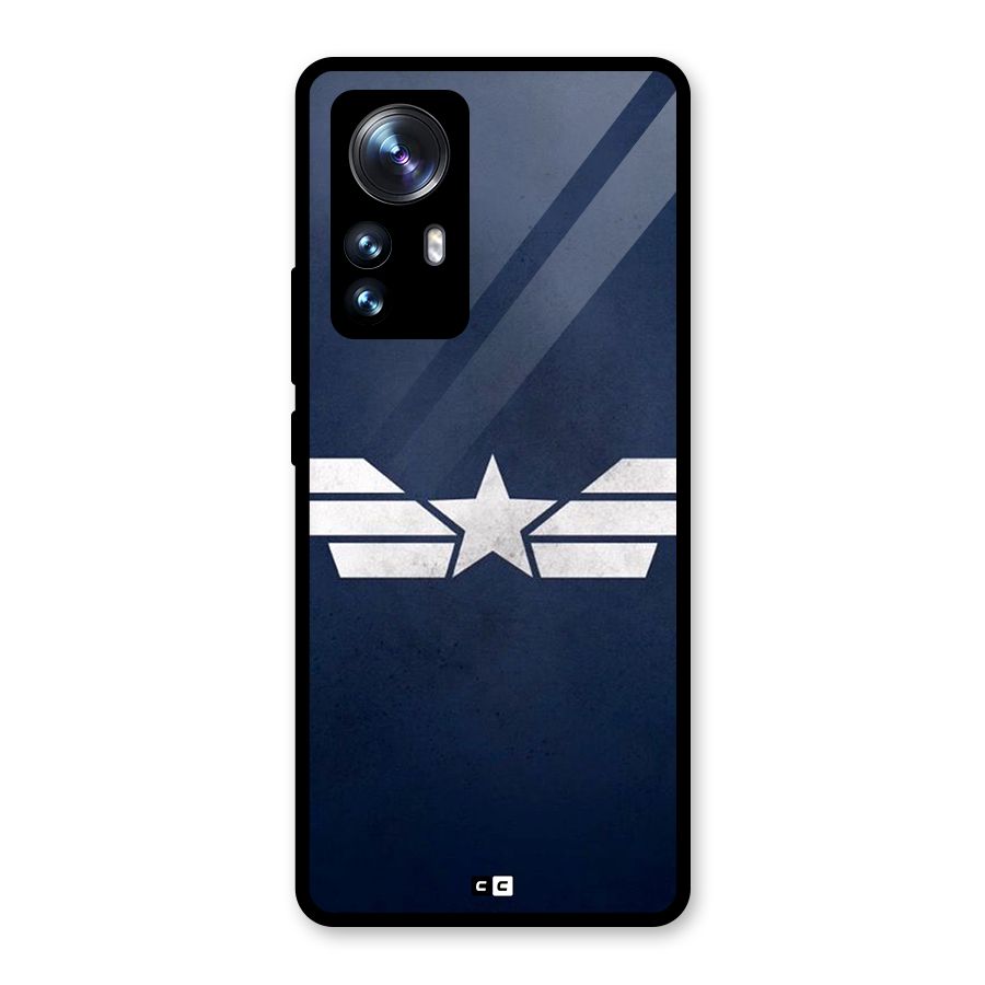 American Shield Glass Back Case for Xiaomi 12 Pro