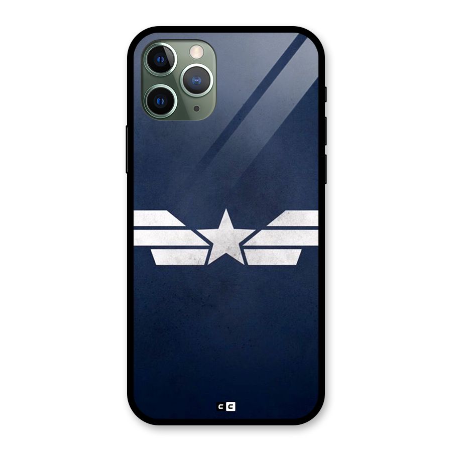 American Shield Glass Back Case for iPhone 11 Pro