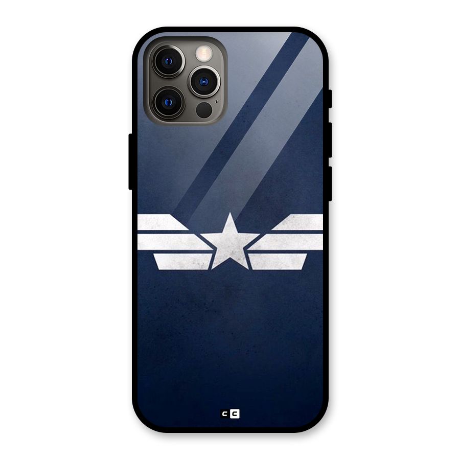 American Shield Glass Back Case for iPhone 12 Pro