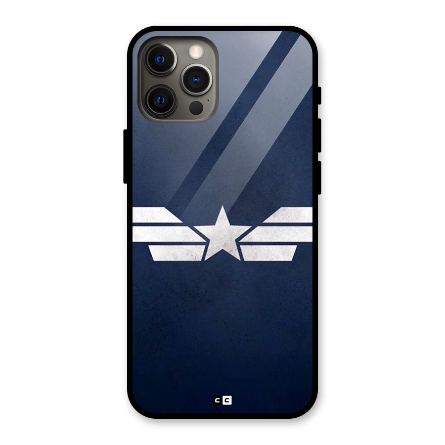 American Shield Glass Back Case for iPhone 12 Pro Max