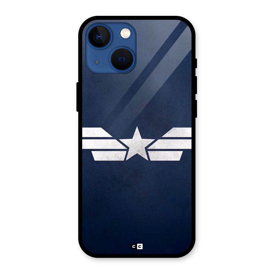 American Shield Glass Back Case for iPhone 13 Mini