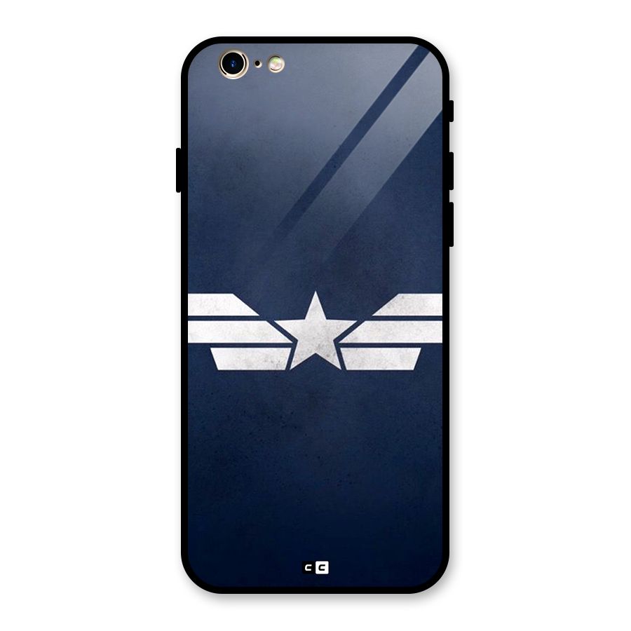 American Shield Glass Back Case for iPhone 6 6S