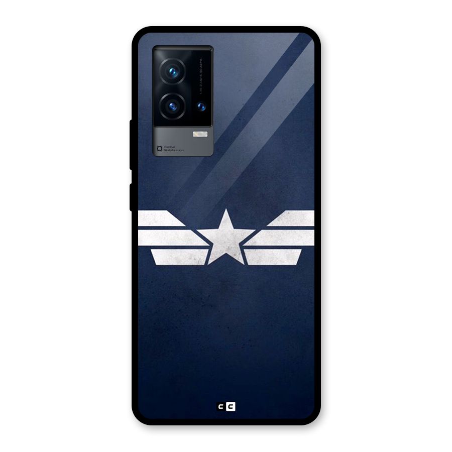American Shield Glass Back Case for iQOO 9 5G