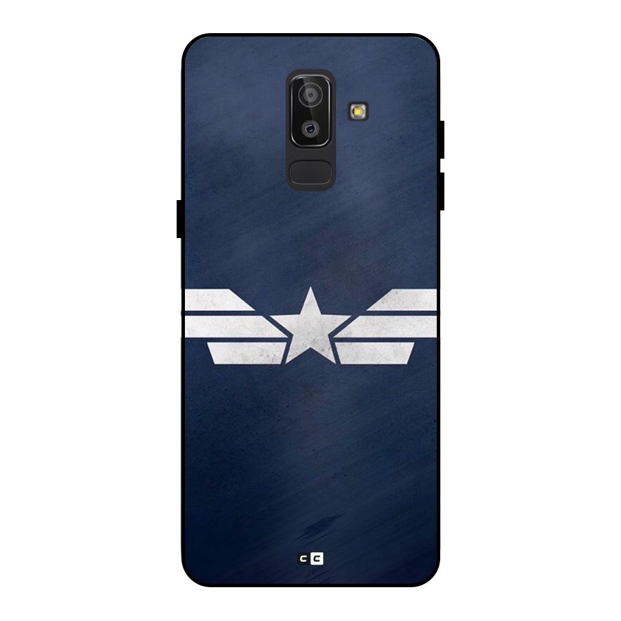 American Shield Metal Back Case for Galaxy J8