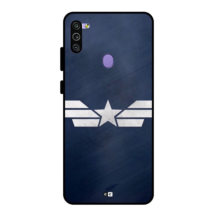 American Shield Metal Back Case for Galaxy M11