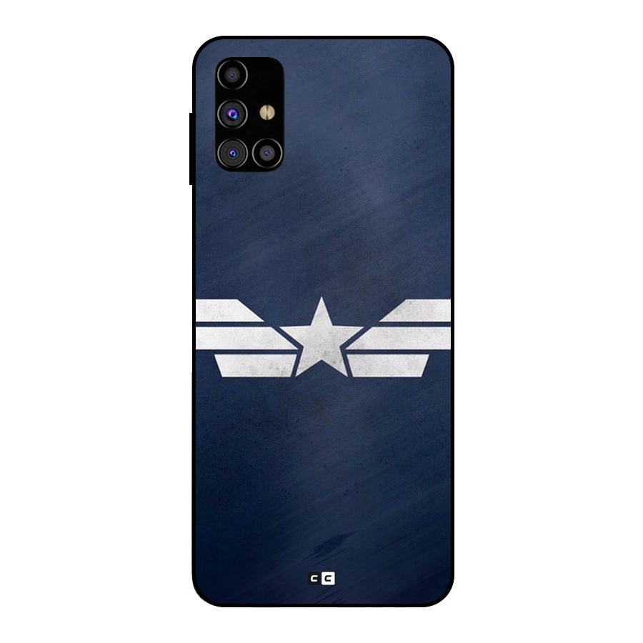 American Shield Metal Back Case for Galaxy M31s