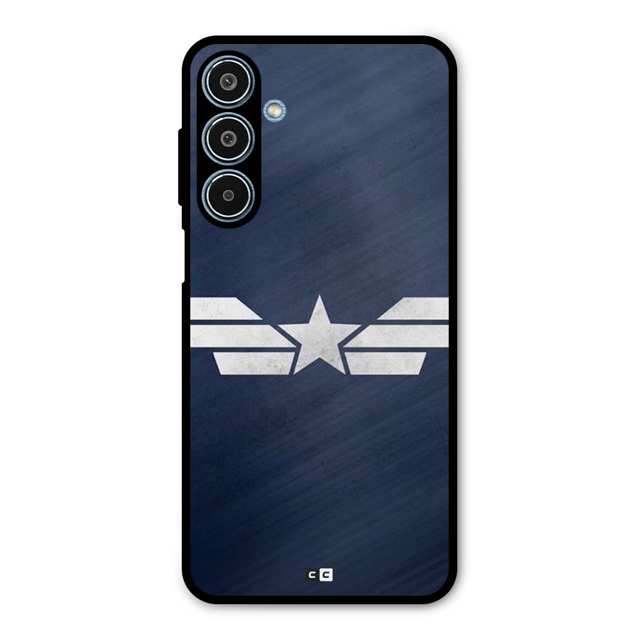 American Shield Metal Back Case for Galaxy M35