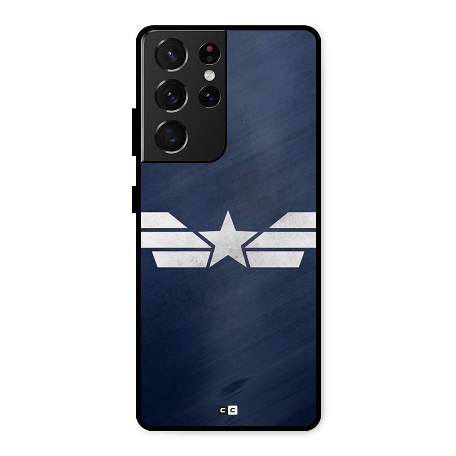 American Shield Metal Back Case for Galaxy S21 Ultra 5G