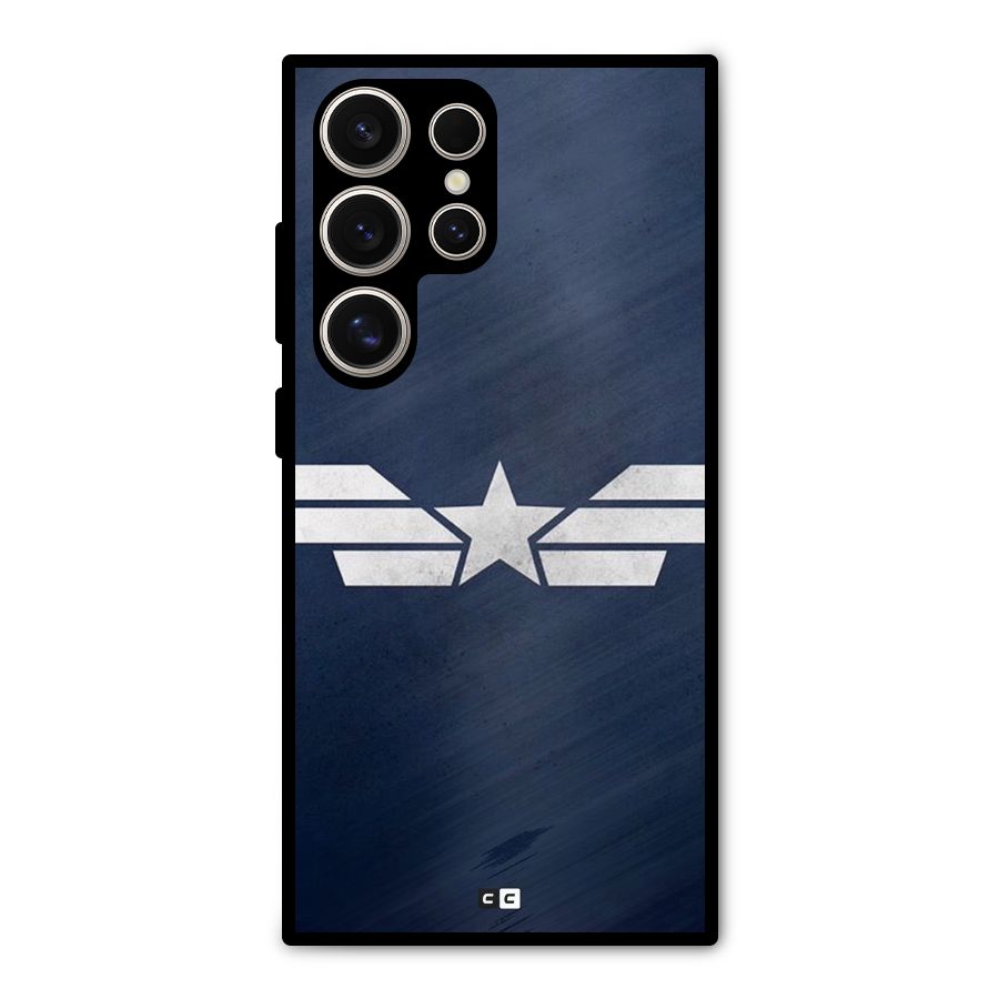 American Shield Metal Back Case for Galaxy S24 Ultra