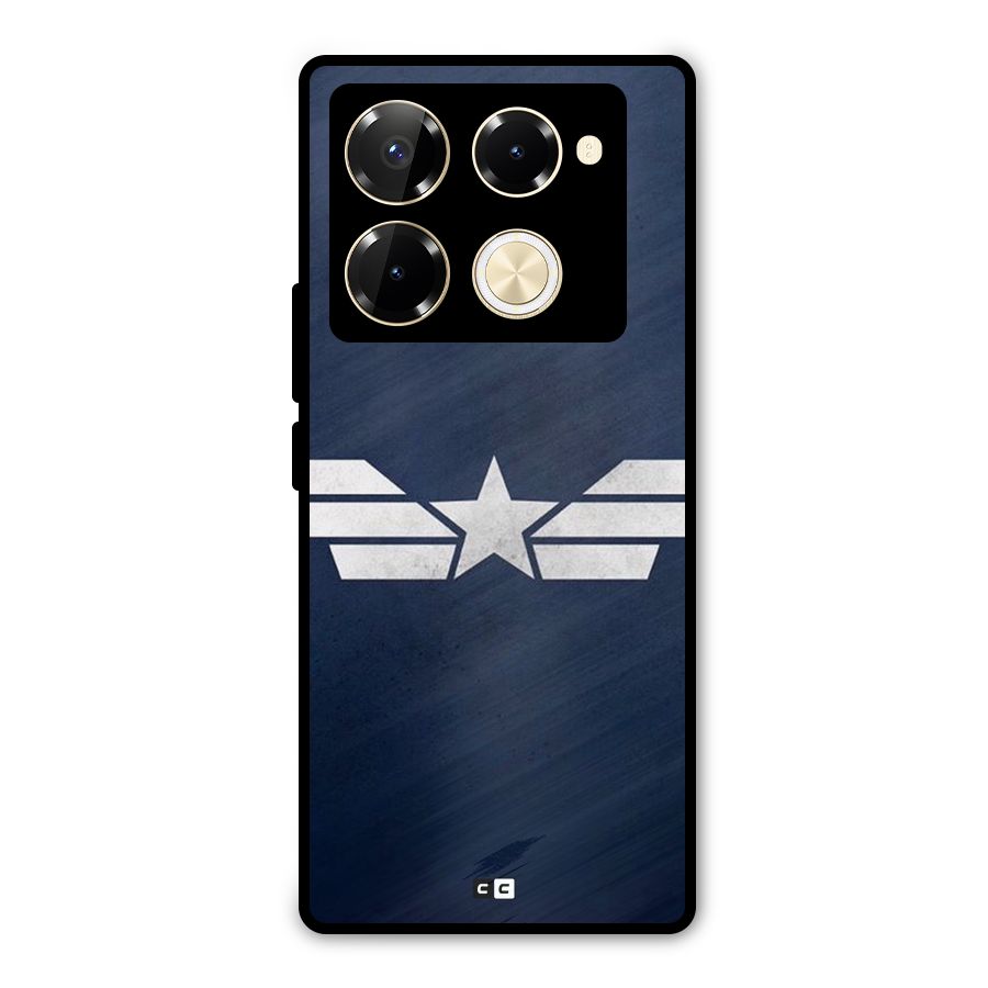 American Shield Metal Back Case for Infinix Note 40 Pro