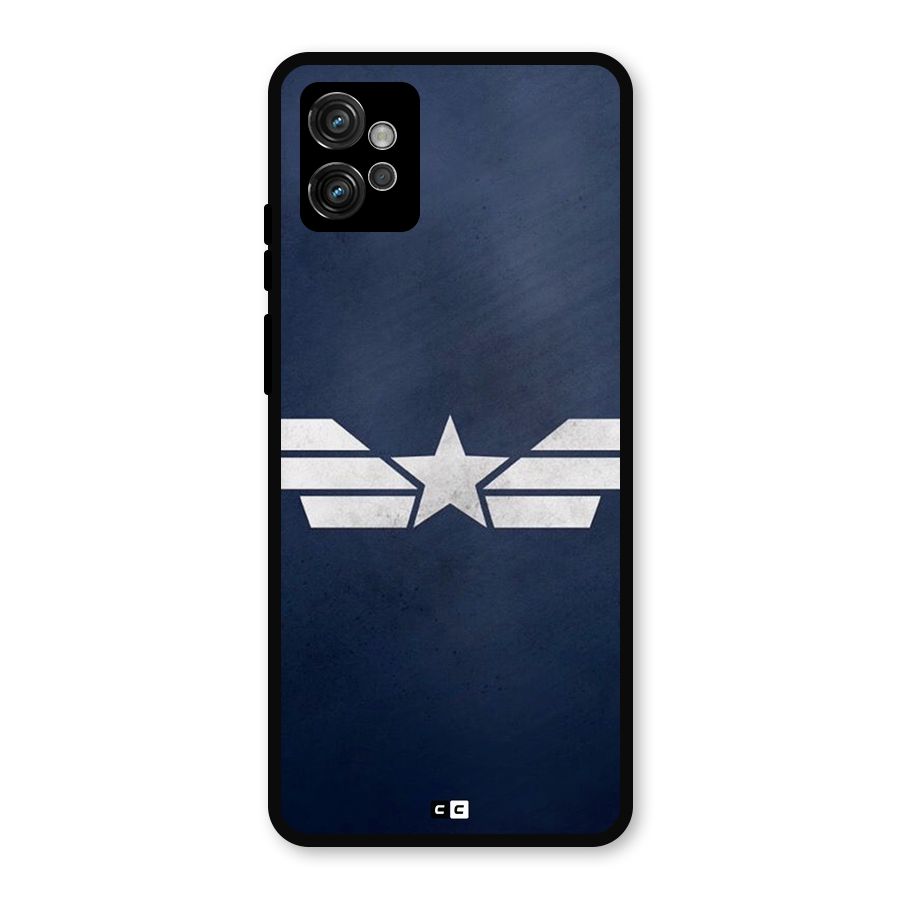 American Shield Metal Back Case for Moto G32