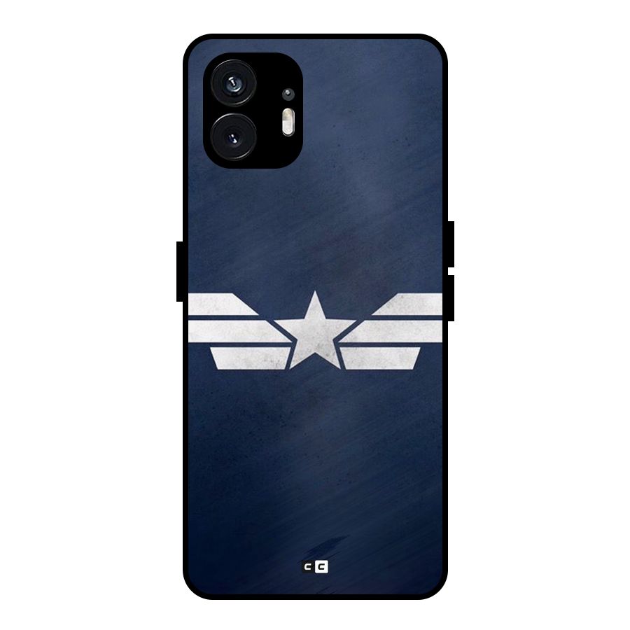 American Shield Metal Back Case for Nothing Phone 2
