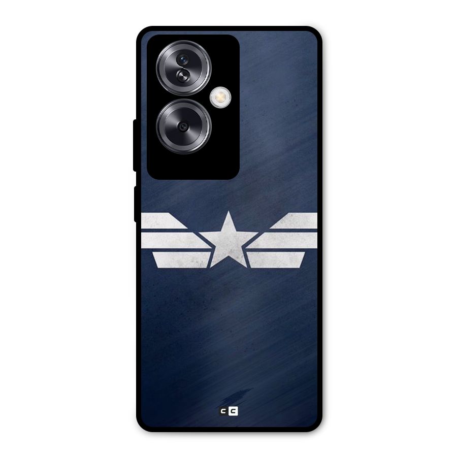 American Shield Metal Back Case for Oppo A79 5G