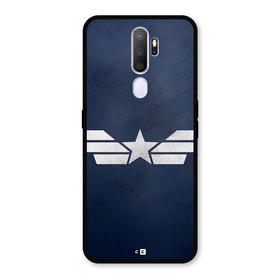 American Shield Metal Back Case for Oppo A9 (2020)