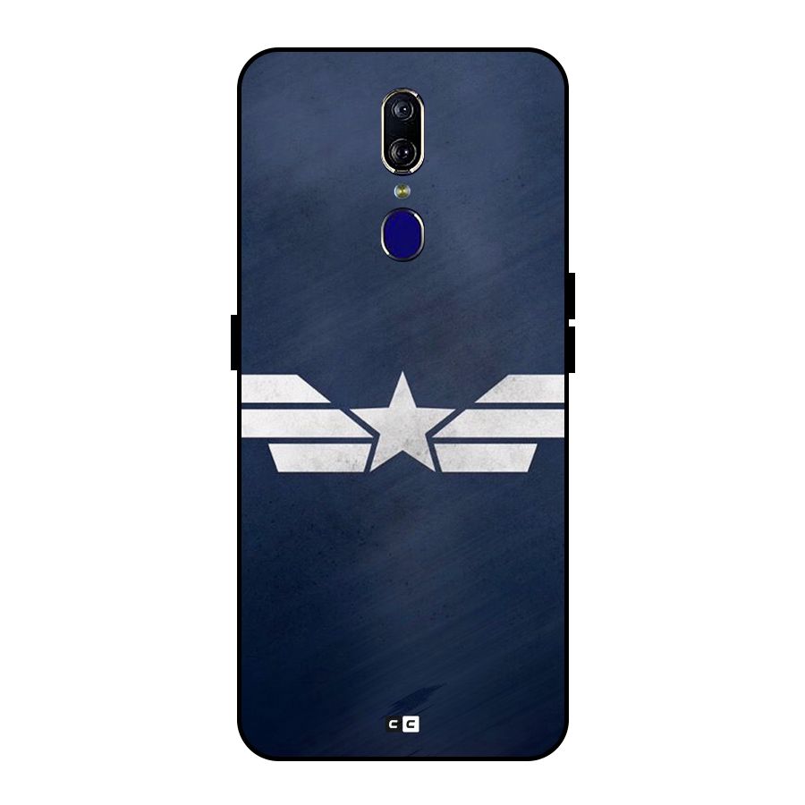 American Shield Metal Back Case for Oppo F11