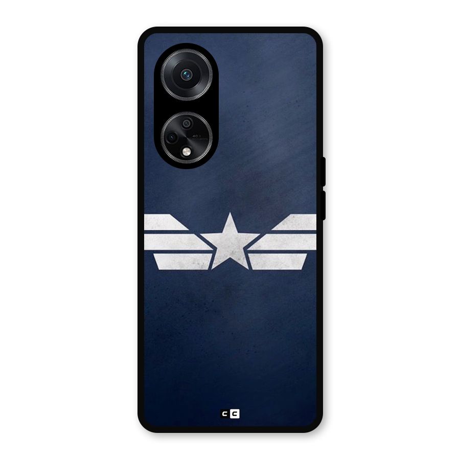American Shield Metal Back Case for Oppo F23