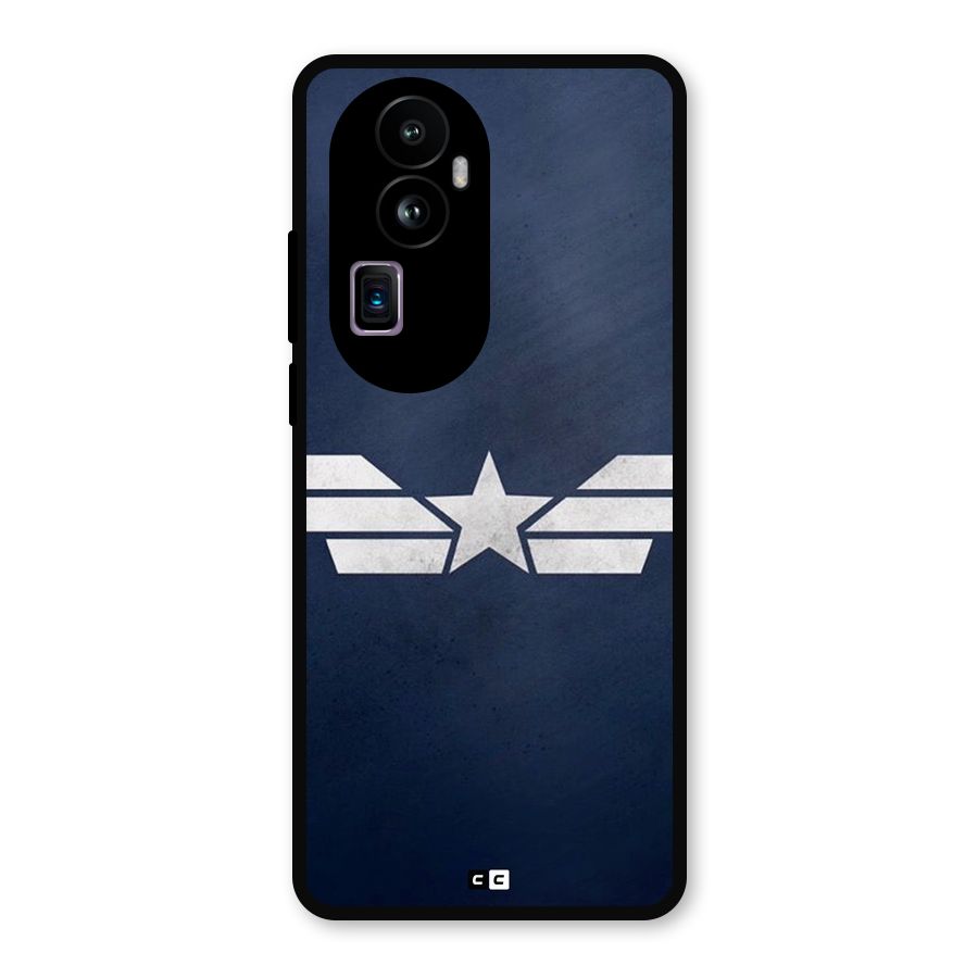 American Shield Metal Back Case for Oppo Reno10 Pro Plus