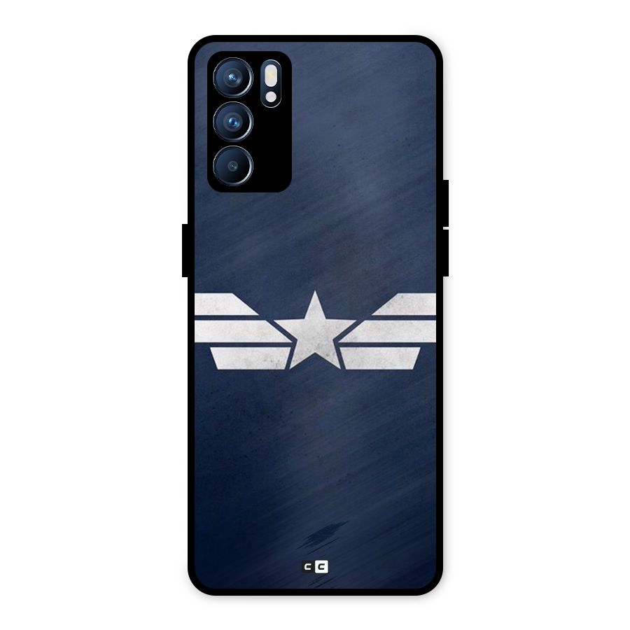 American Shield Metal Back Case for Oppo Reno6 5G