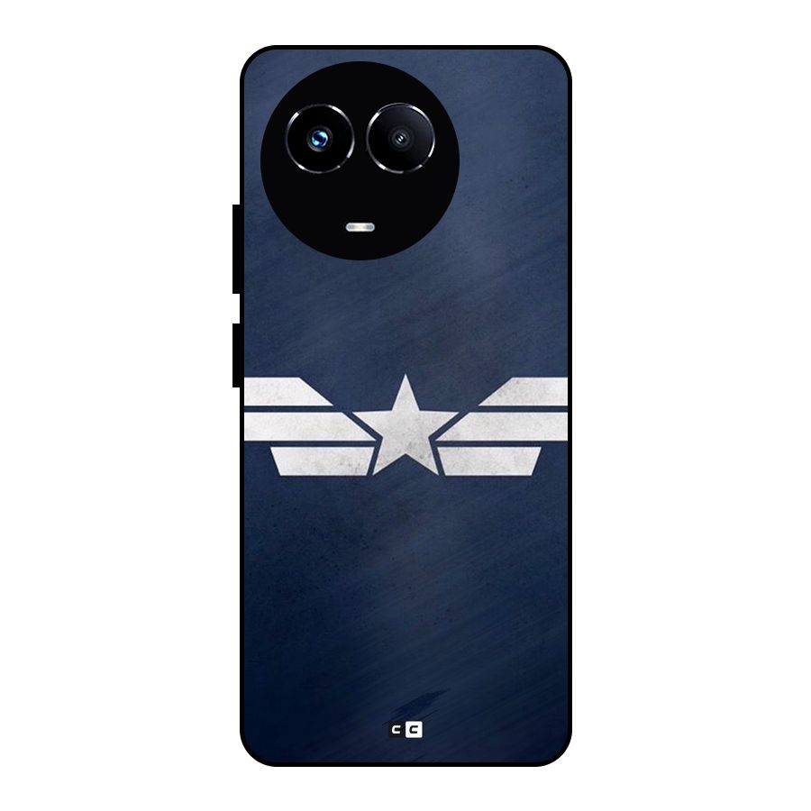 American Shield Metal Back Case for Realme 11 5G
