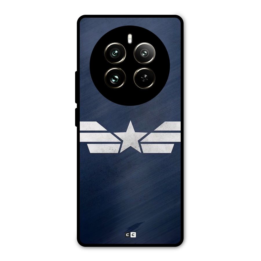 American Shield Metal Back Case for Realme 12 Pro