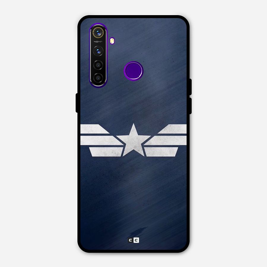 American Shield Metal Back Case for Realme 5 Pro