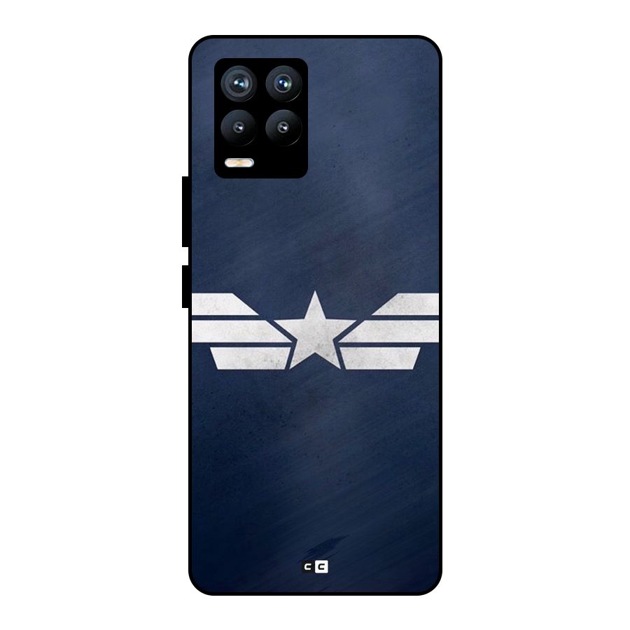 American Shield Metal Back Case for Realme 8